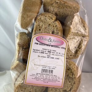 Pane Biscottato Integrale gr 650