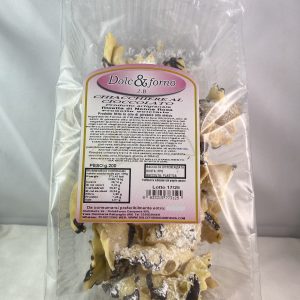 Chiacchiere al cioccolato