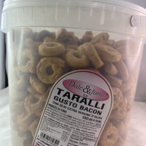 Taralli gusto bacon  kg.2